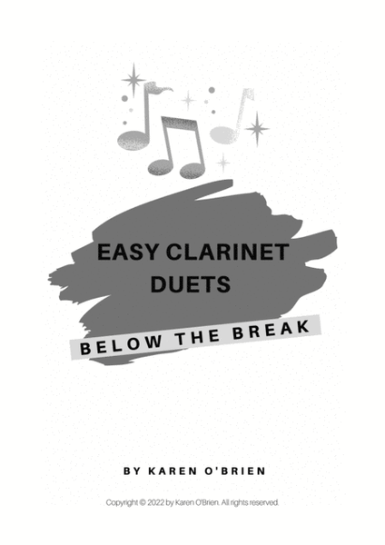 Easy Clarinet Duets Below the Break image number null