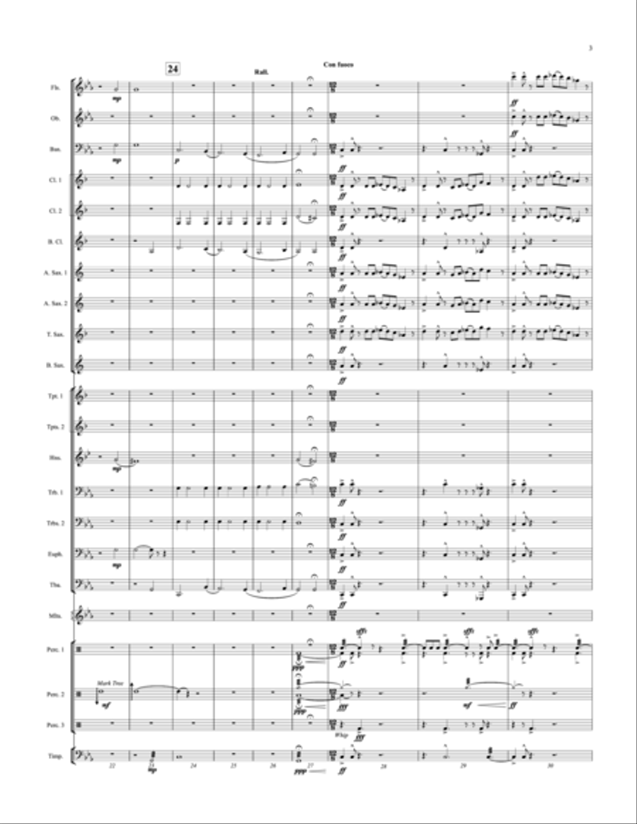 Glorious Revolution: Score Concert Band scores gallery preview page 3