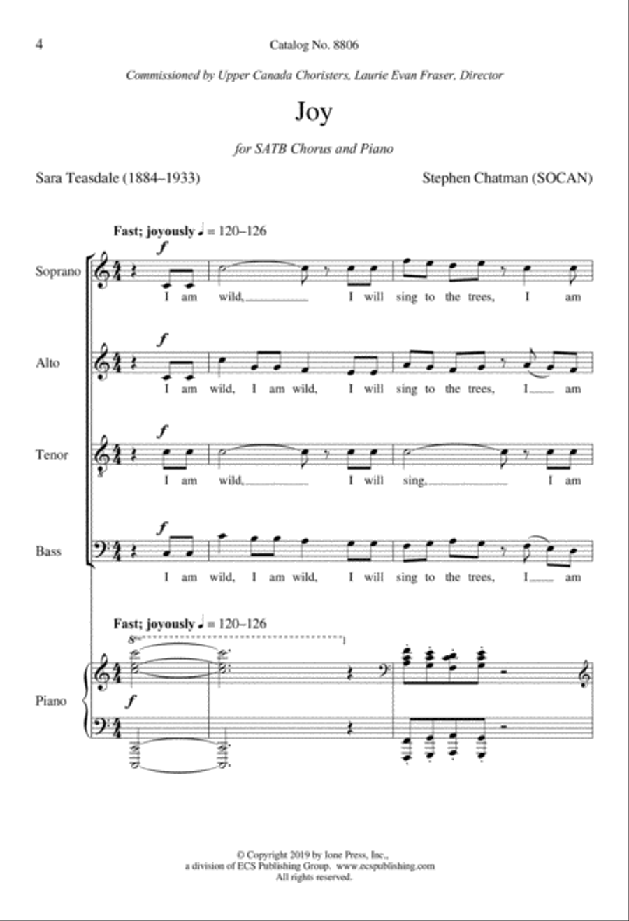 Joy 4-Part scores gallery preview page 3