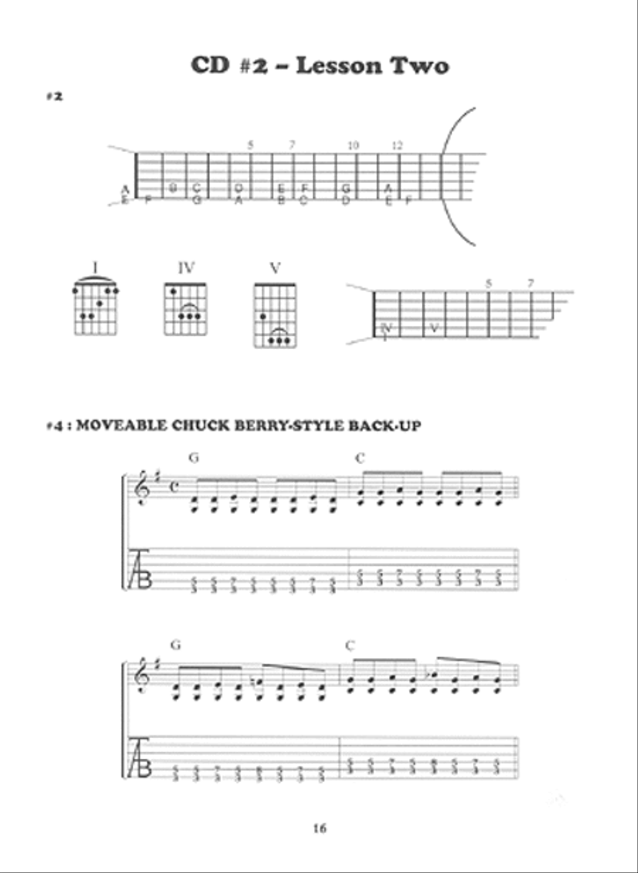 Rockabilly Guitar Flatpicking Guitar scores gallery preview page 2