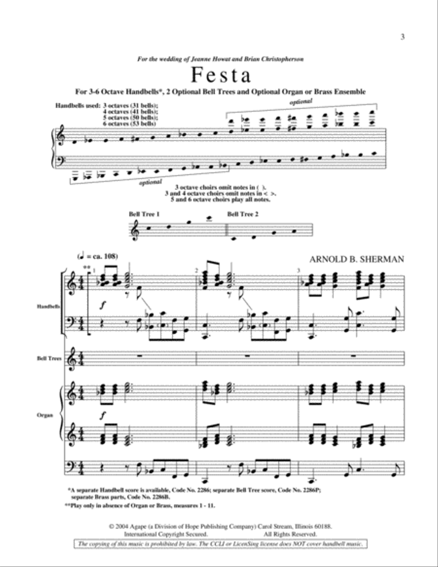 Festa 5-Octaves scores gallery preview page 2