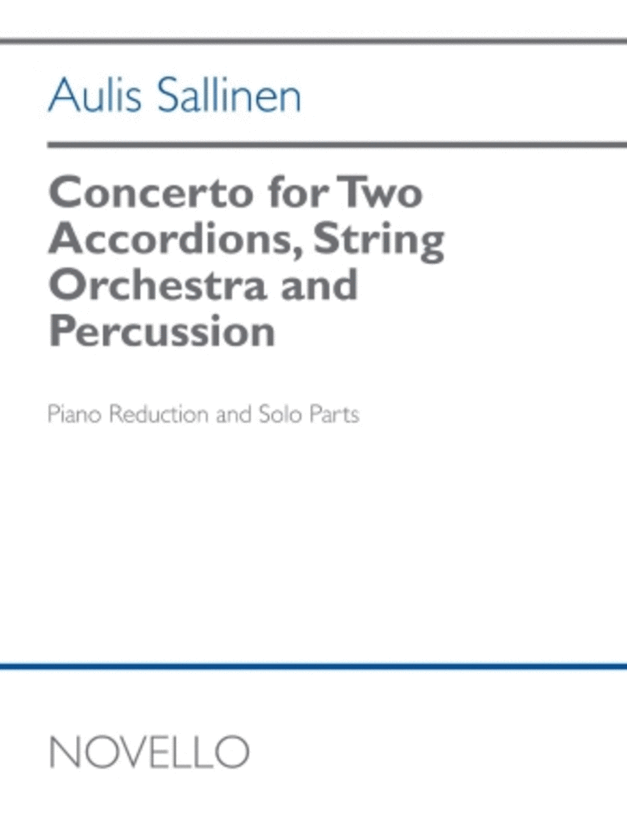 Concerto for Two Accordions