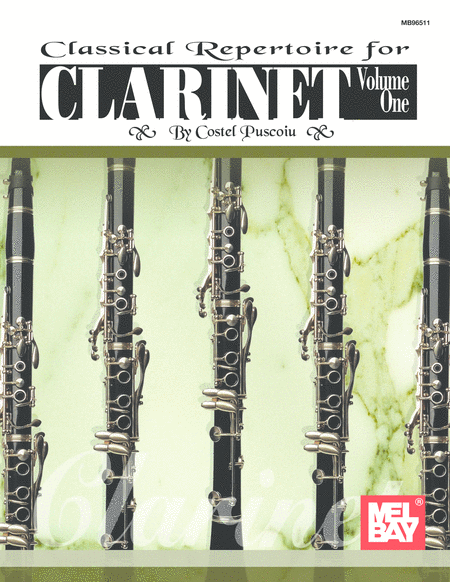 Classical Repertoire for Clarinet Volume 1