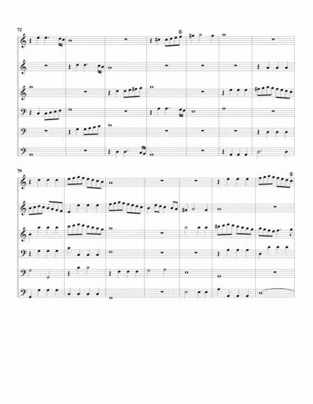 L'Usipina a6 (Canzoni da suonare, 1616, no.13) (arrangement for 6 recorders)