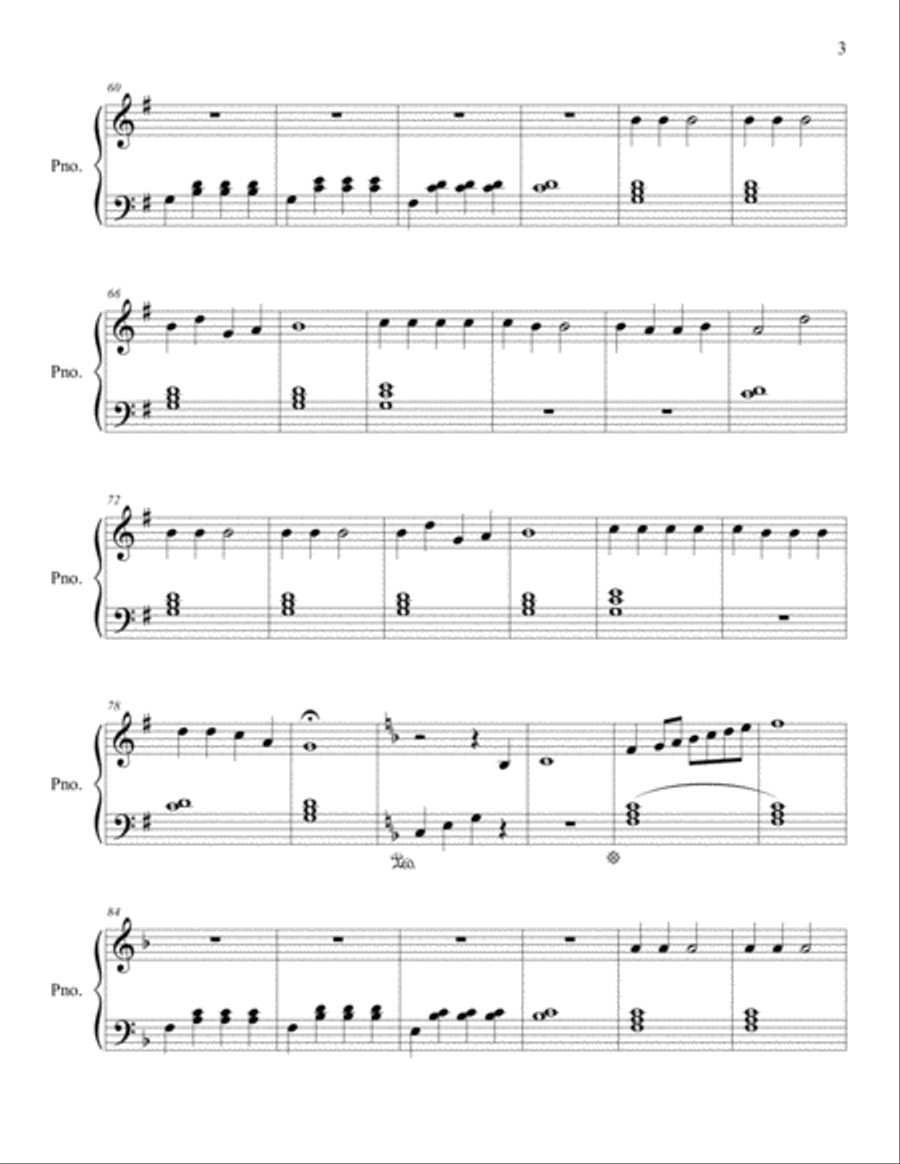 Christmas Medley (Christmas Collection, Easy Piano) & Finger Exercises Piano Method scores gallery preview page 3