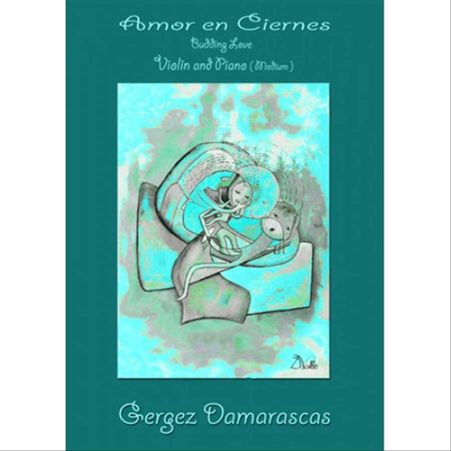 Amor en Ciernes / Budding love for violin Violin Solo scores gallery preview page 1