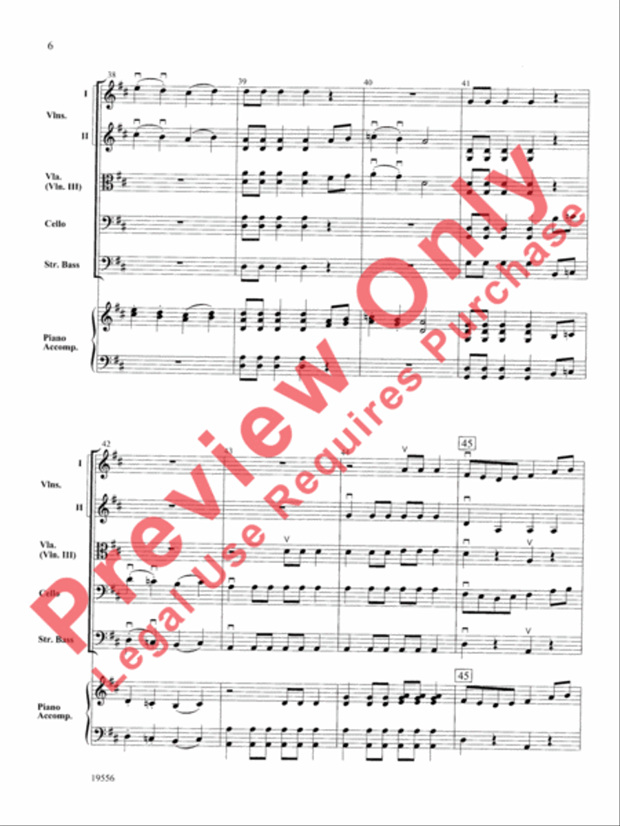 Fiddles Out West String Orchestra scores gallery preview page 7
