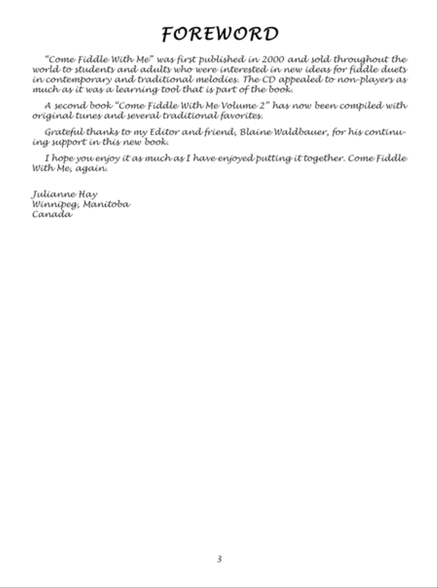 Come Fiddle With Me, Volume Two String Duet scores gallery preview page 4