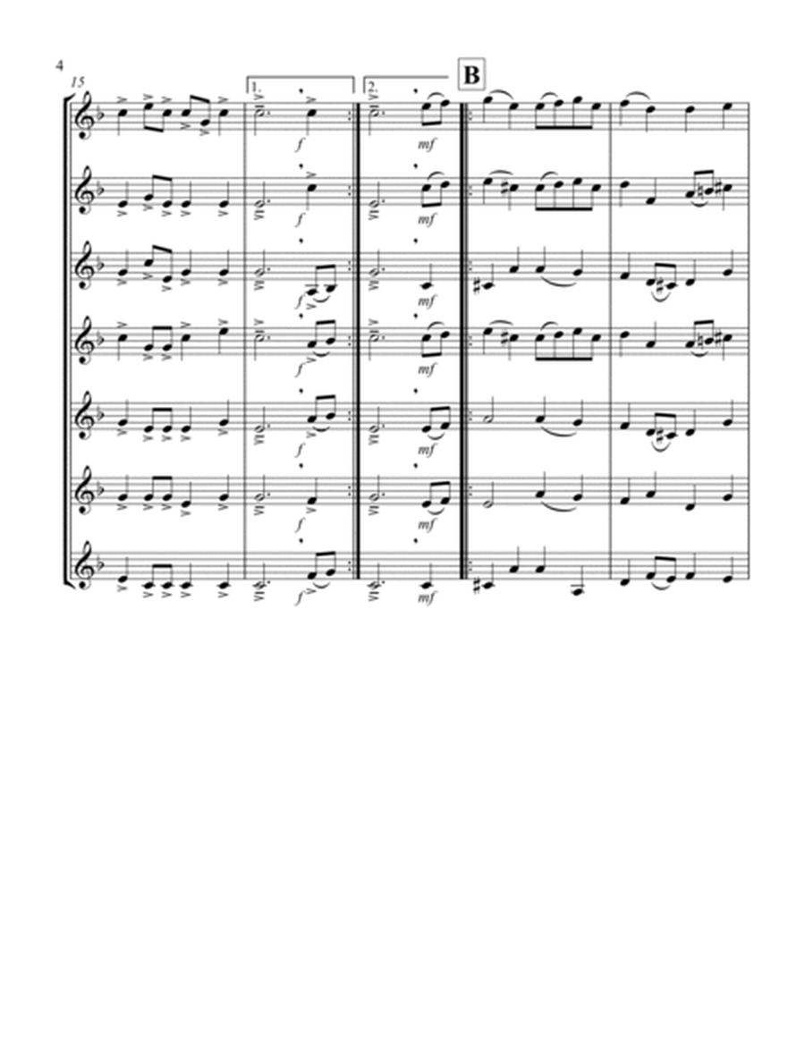 La Rejouissance (from "Heroic Music") (Eb) (Trumpet Septet)