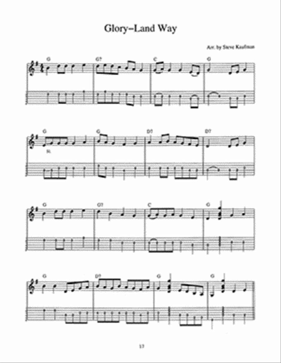 Flatpickin' the Gospels (For Guitar) Flatpicking Guitar scores gallery preview page 3