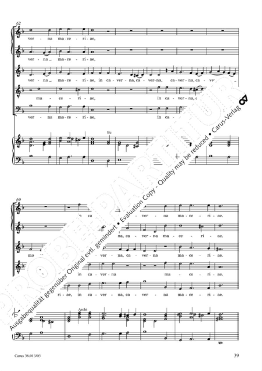 Membra Jesu nostri Membra Jesu nostri SSATB scores gallery preview page 40