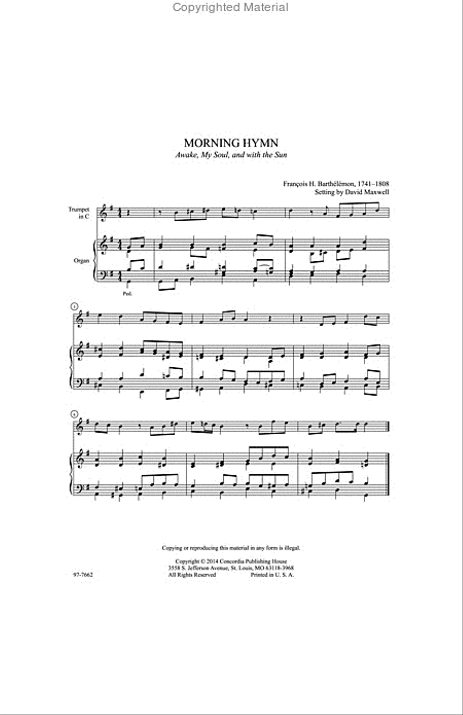 Final Stanzas: Hymn Settings for Organ and Descanting Instrument, Vol. 4 Organ scores gallery preview page 2