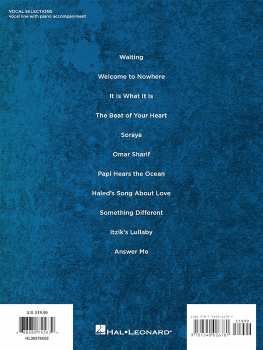 The Band's Visit Voice scores gallery preview page 7