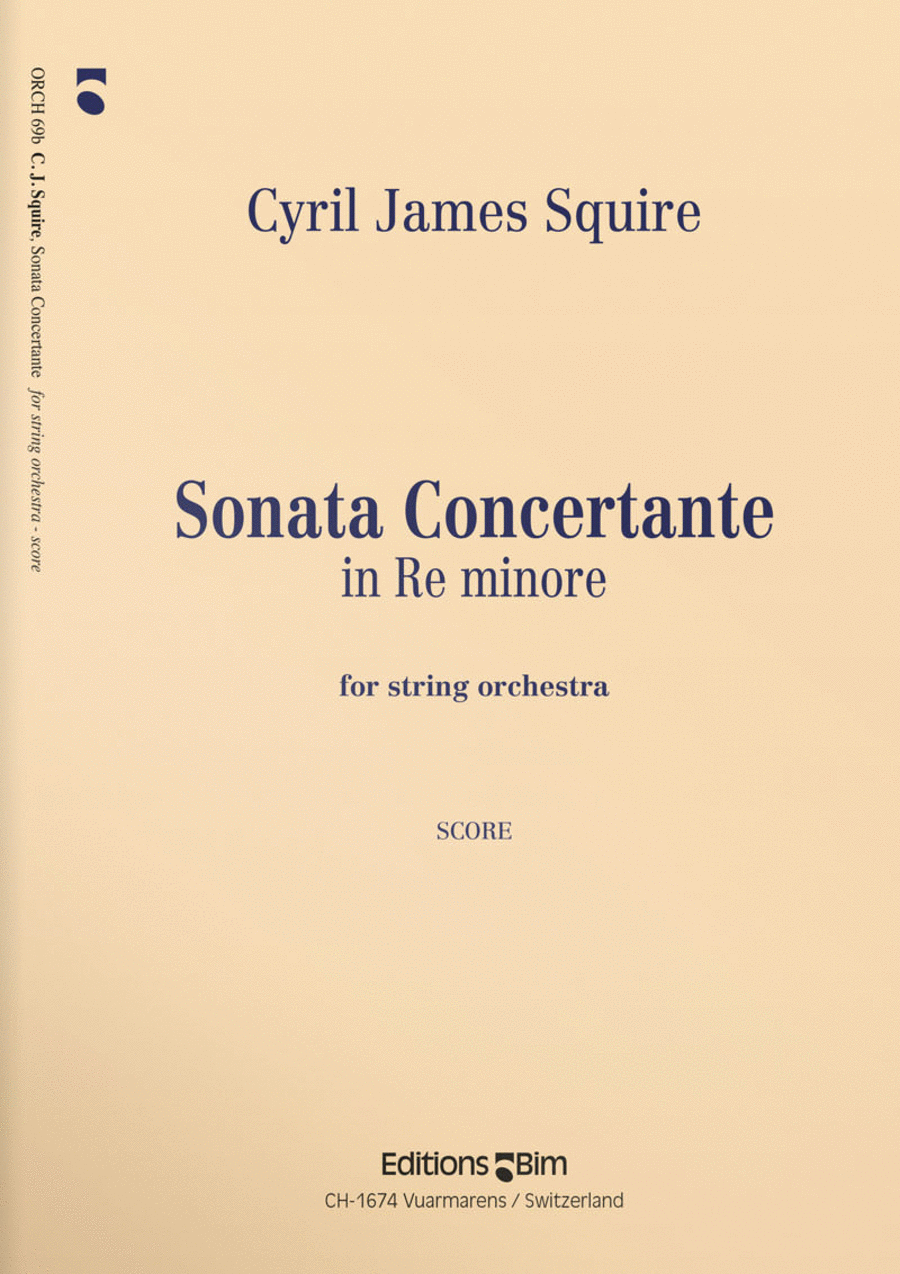 Sonata concertante in Re minore String Orchestra scores gallery preview page 1