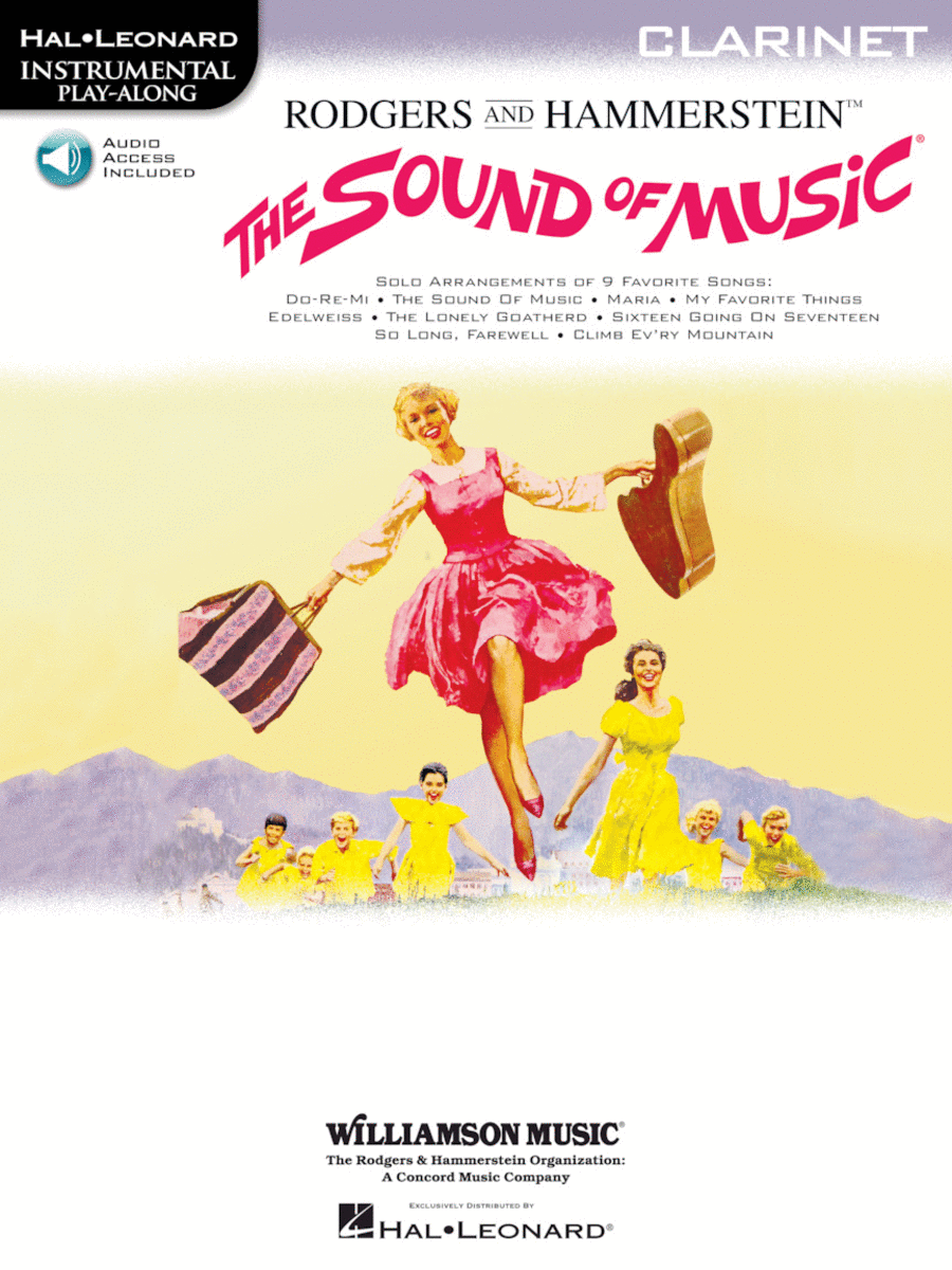 Rodgers & Hammerstein: The Sound of Music - Instrumental Solos for Clarinet (with CD)