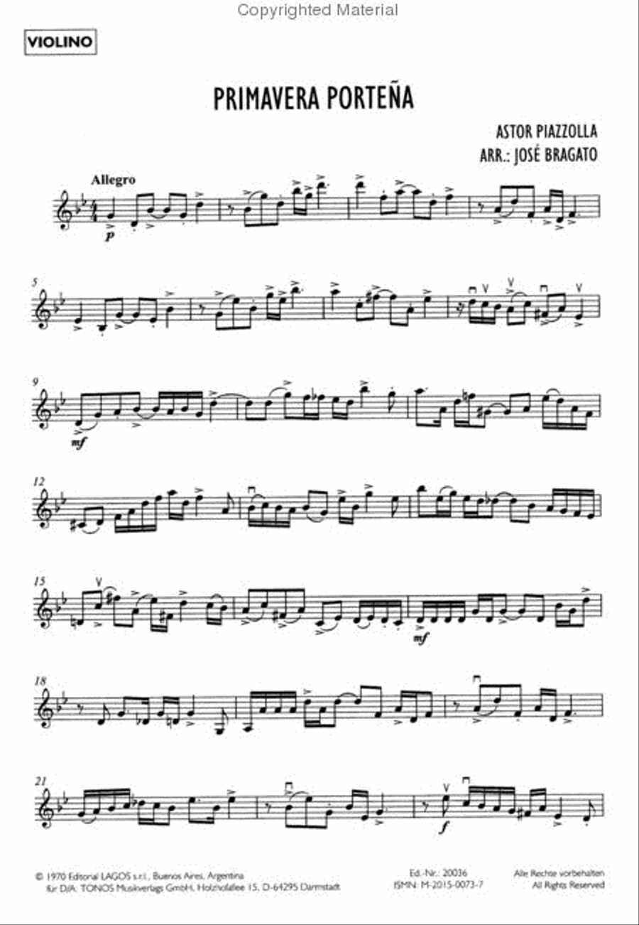 Primavera portena Piano Trio scores gallery preview page 4