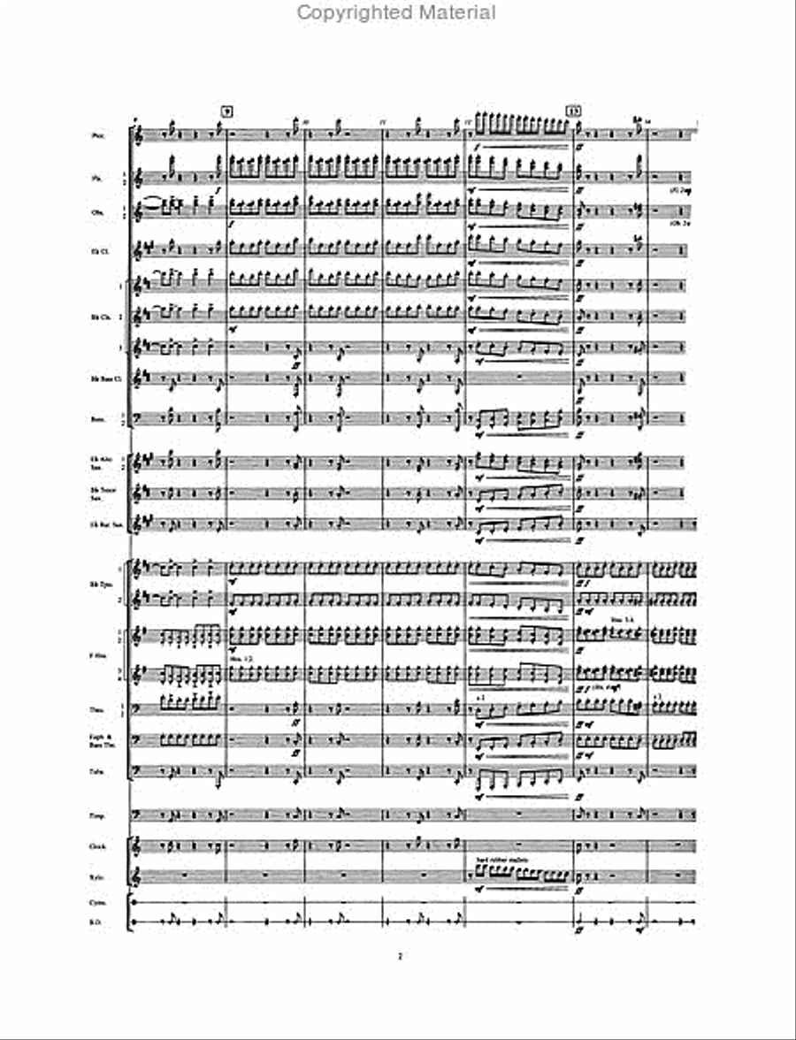 Joy (Mostly!) Concert Band scores gallery preview page 2