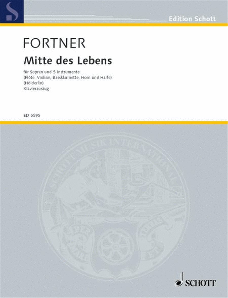 Mitte des Lebens Bass Clarinet scores gallery preview page 1