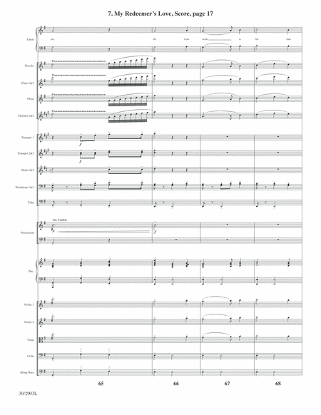 Wondrous Love - Full Orchestra Score