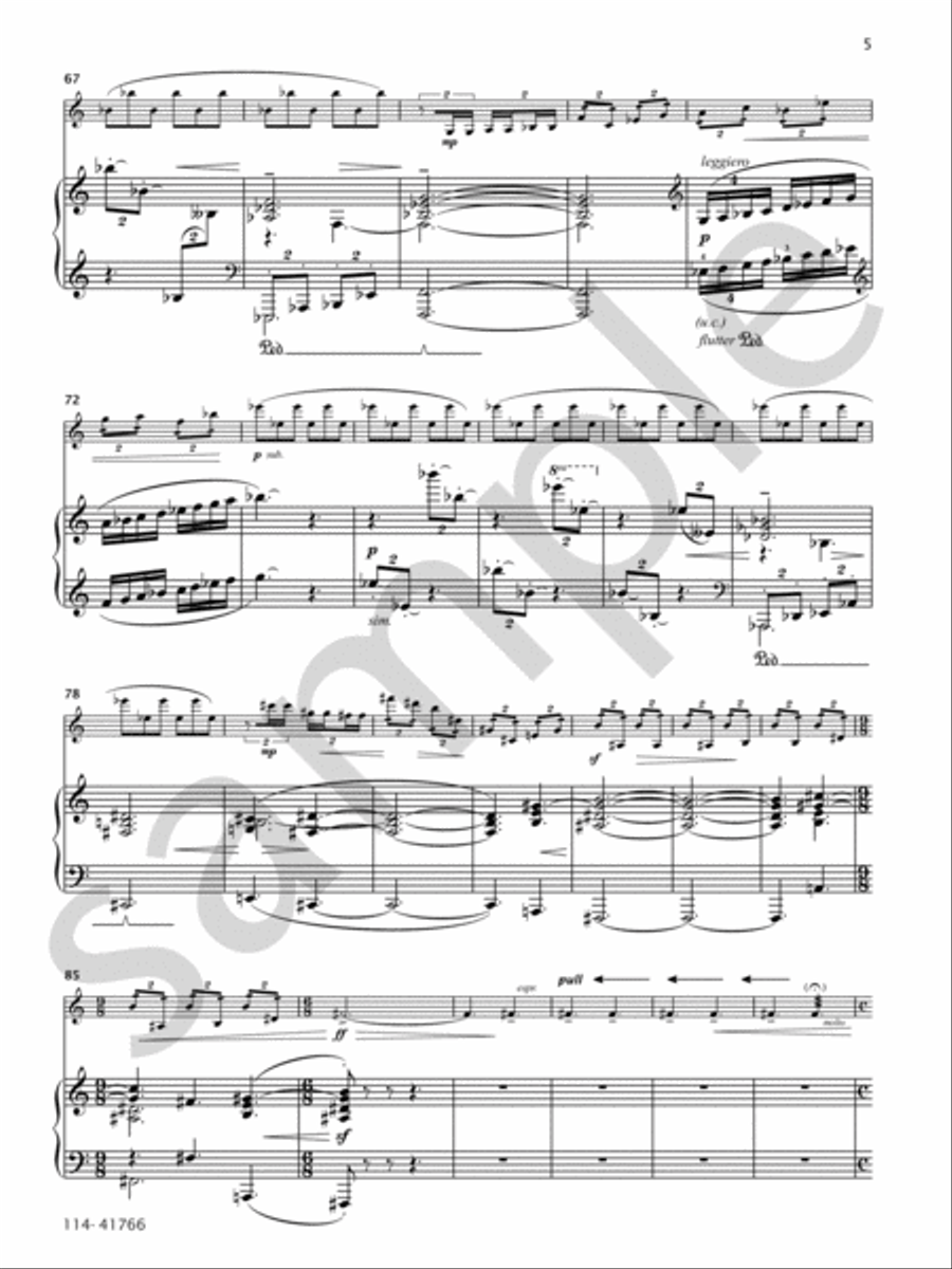 Bitten at the Opera Chamber Music scores gallery preview page 7