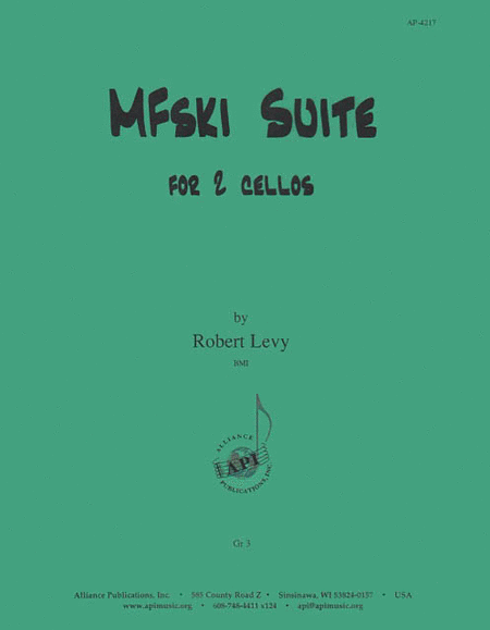 Mfski Suite for 2 Cellos