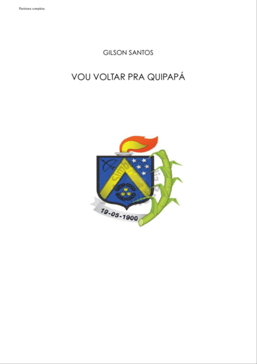 Vou Voltar Pra Quipapá - For Trumpet Ensemble Trumpet Duet scores gallery preview page 4