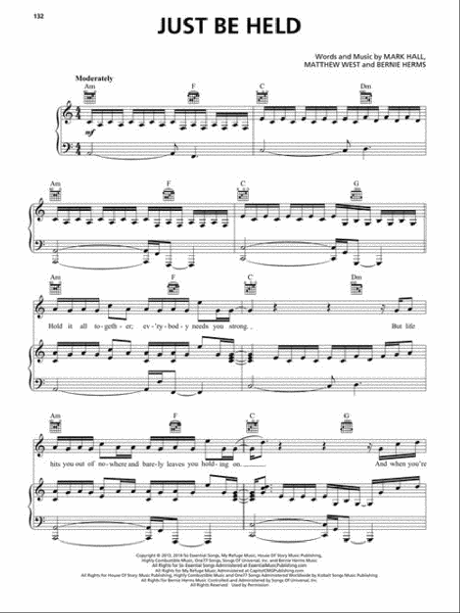Christian Sheet Music 2010-2019 Piano, Vocal, Guitar scores gallery preview page 6