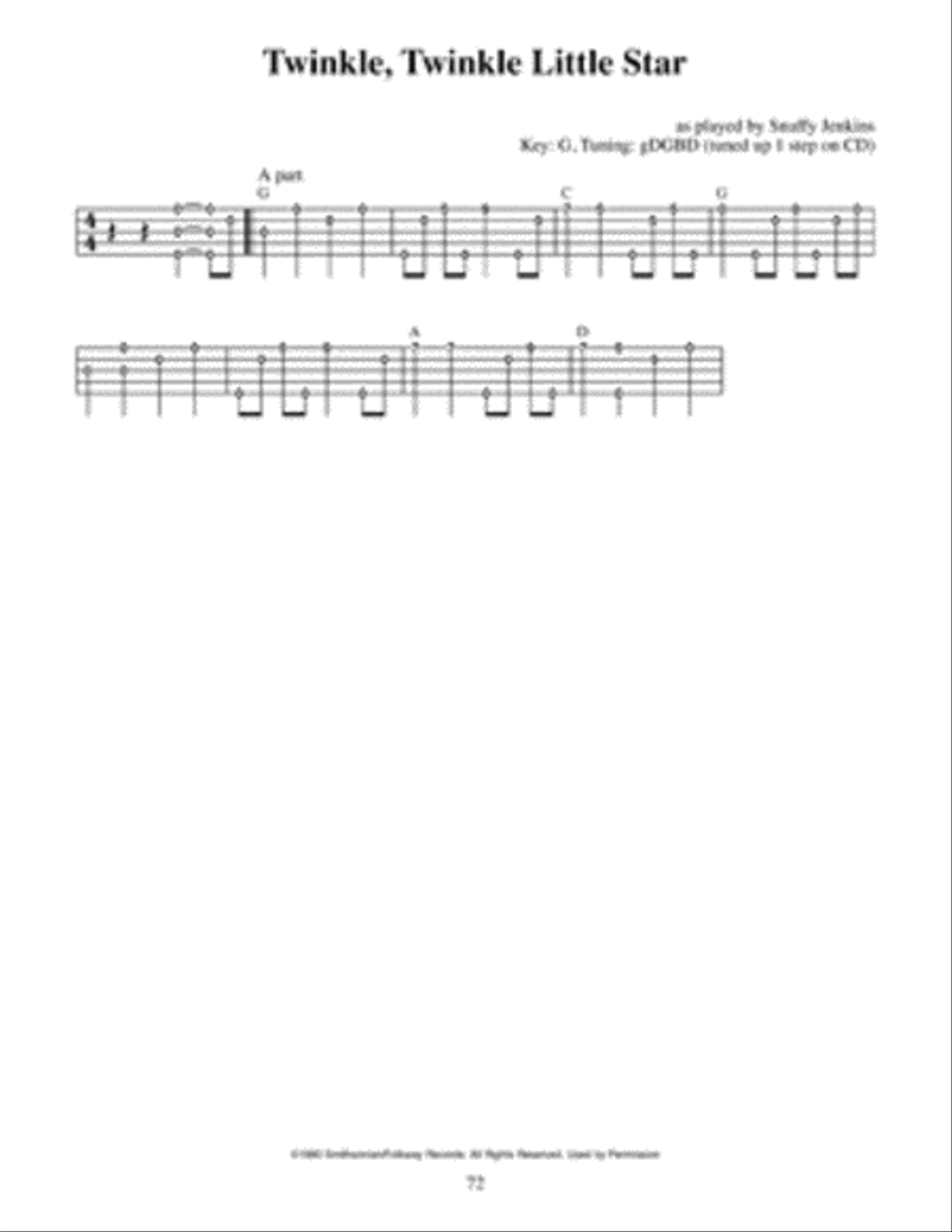 <br>Sheet music extract