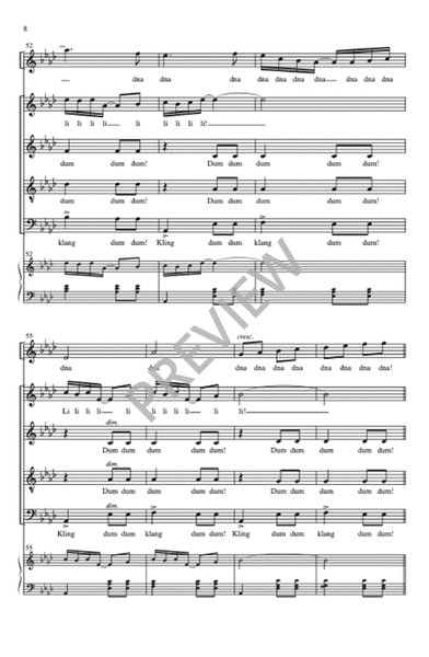 Music in the Mine - SATB edition