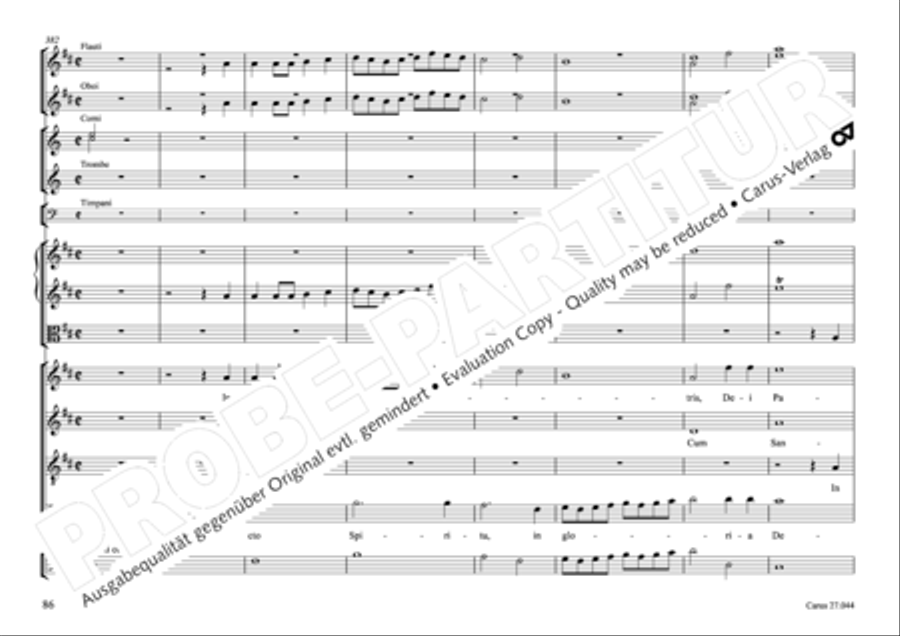 Messa per il Santissimo Natale 4-Part scores gallery preview page 77