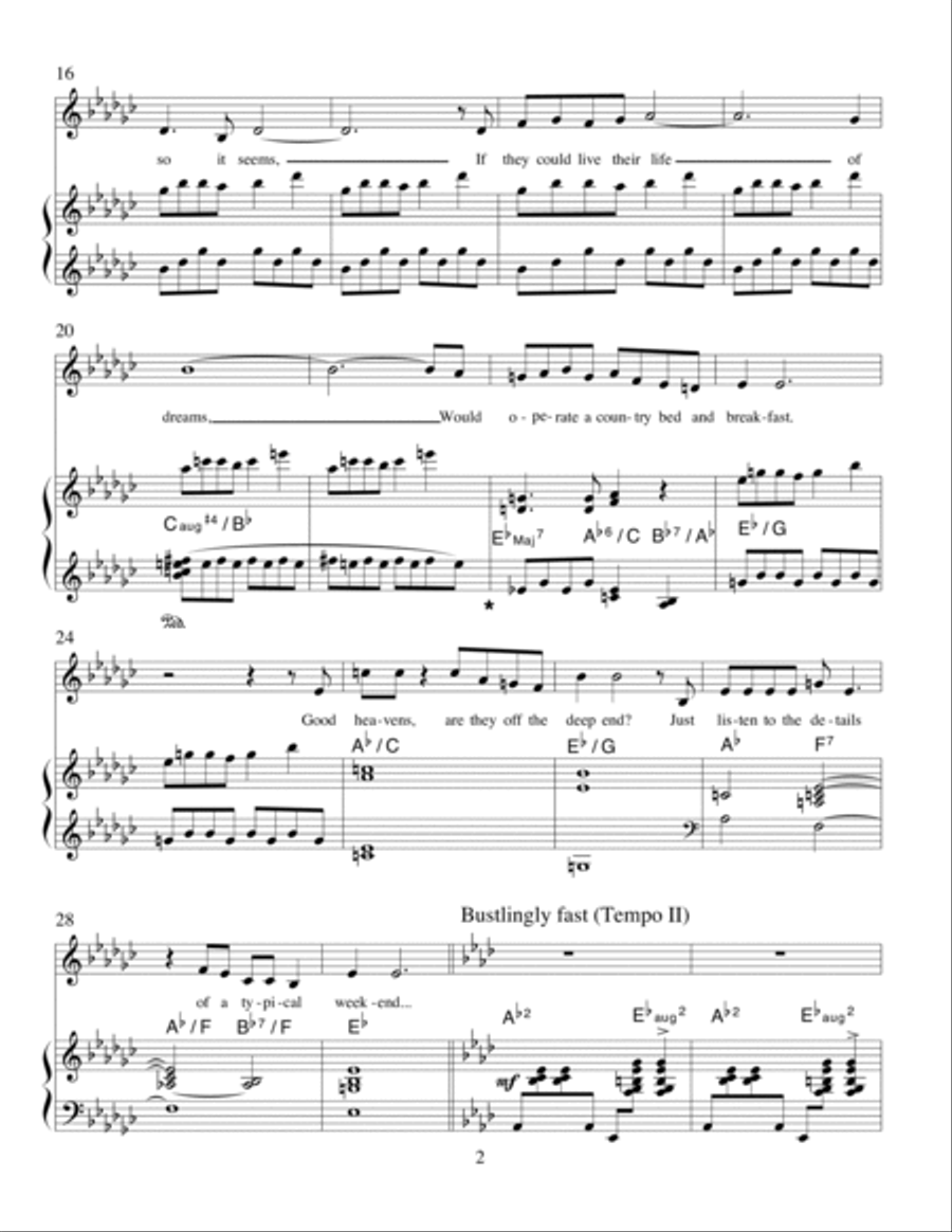 Make Yourself At Home Make Yourself At Home Voice scores gallery preview page 2