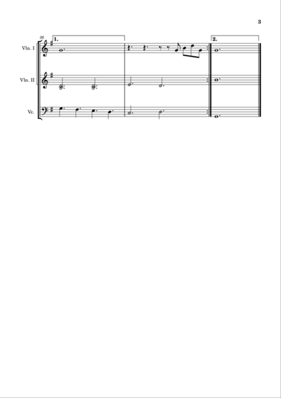 Perfect String Trio scores gallery preview page 3