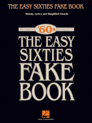 Book cover for The Easy Sixties Fake Book