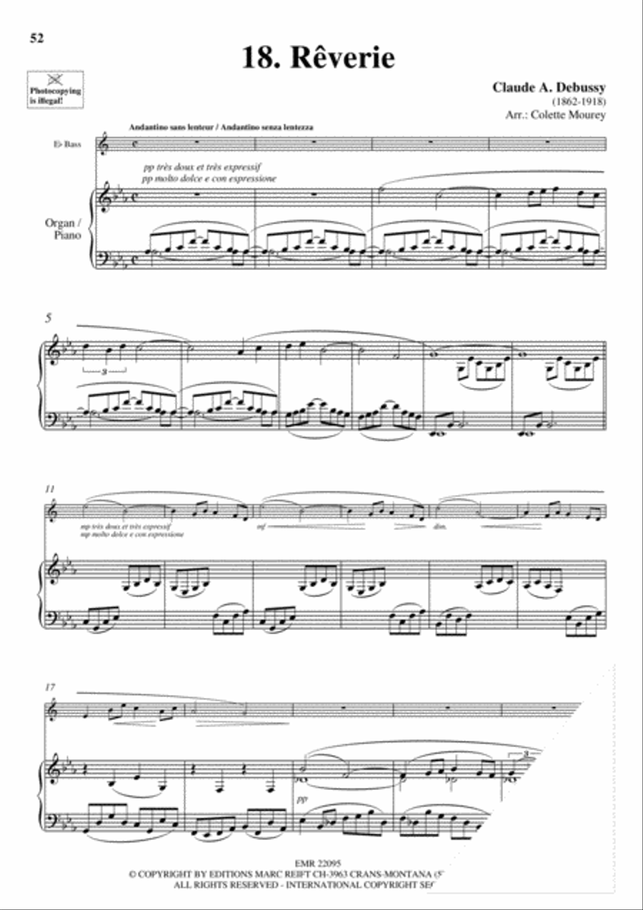 20 Greatest Meditations Voice Solo scores gallery preview page 20