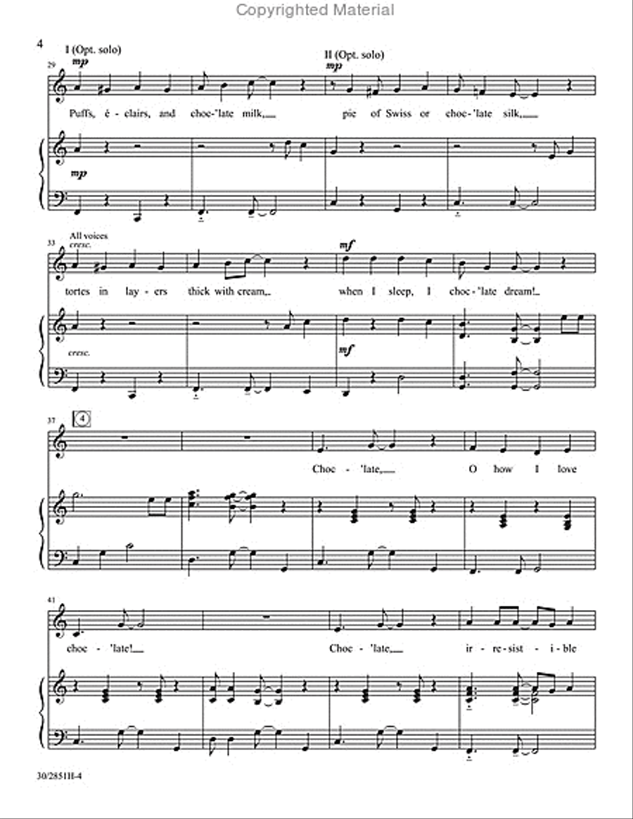 What a Novel Idea! 2-Part scores gallery preview page 4