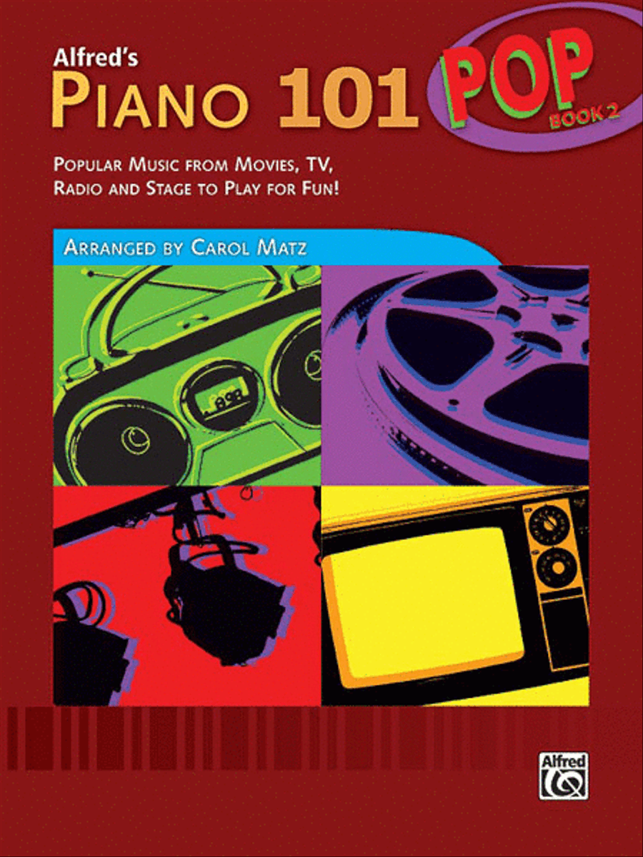 Alfred's Piano 101 Pop, Book 2 Piano Method scores gallery preview page 1