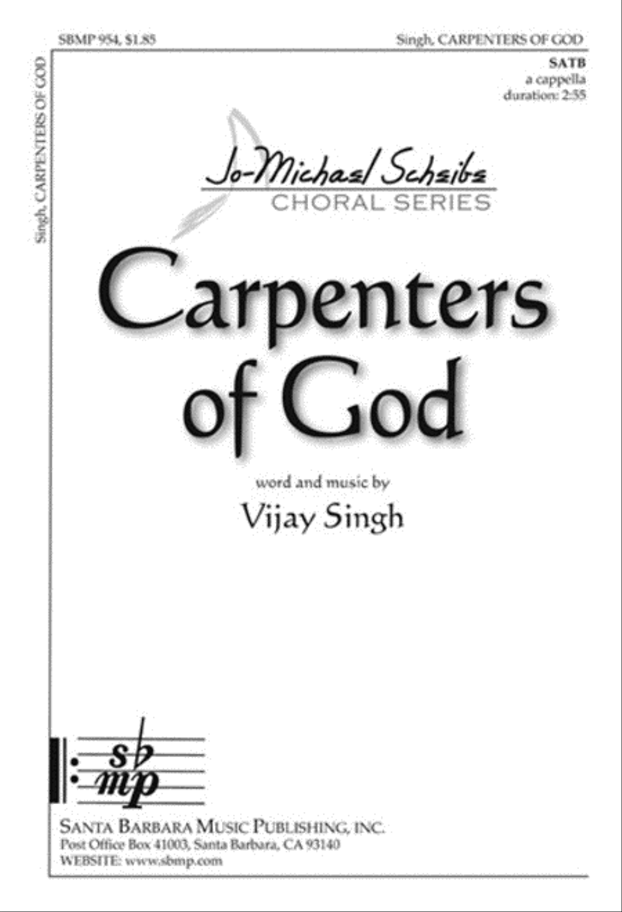 Carpenters of God - SATB Octavo