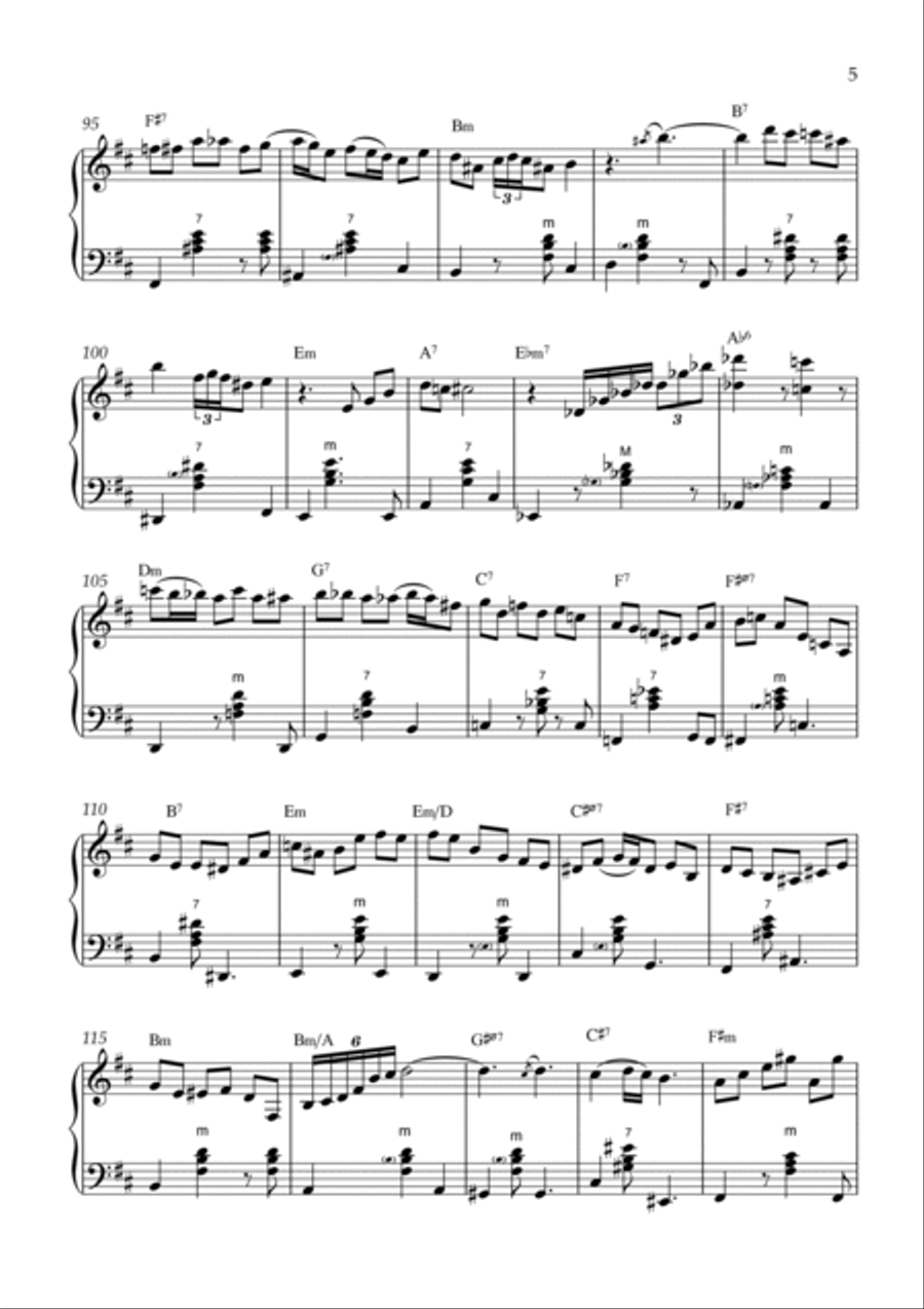 Waltz For Nicky Accordion scores gallery preview page 5