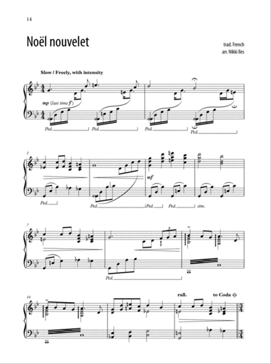 Jazz on a Winter's Night + CD Piano Solo scores gallery preview page 6