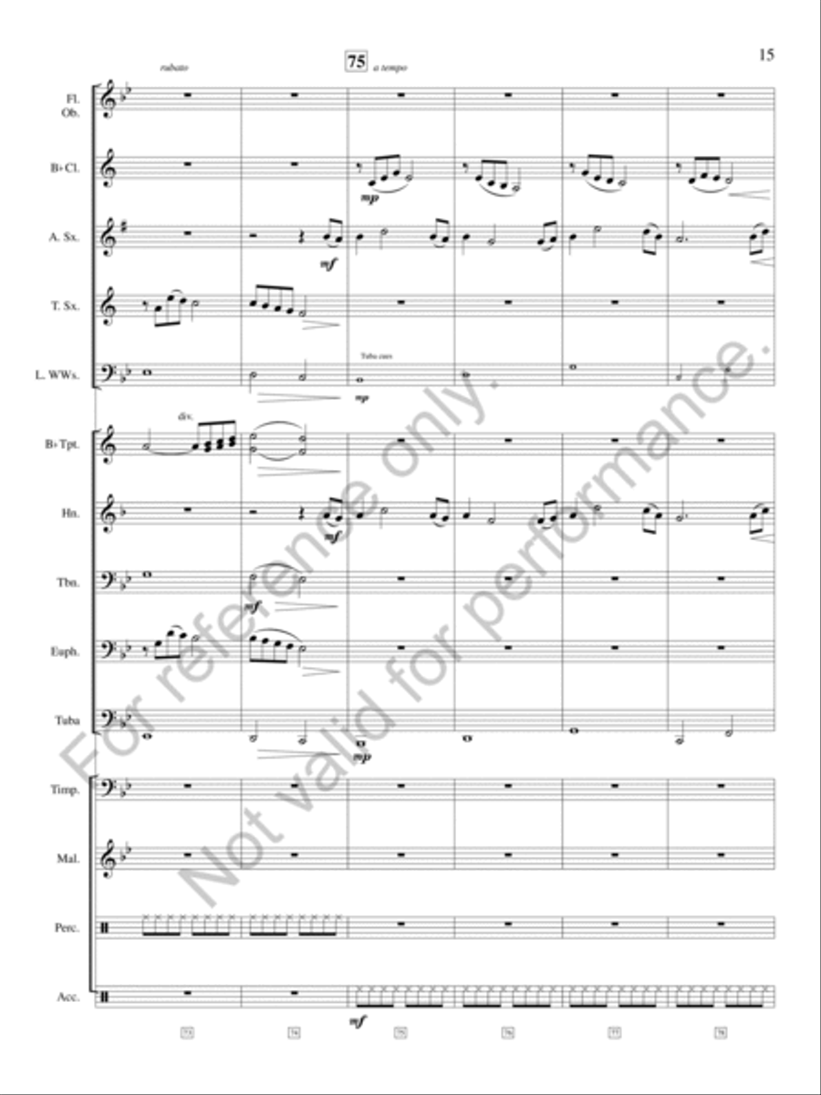 Iditarod Iditarod Concert Band scores gallery preview page 16