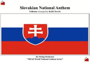Book cover for Slovakian National Anthem for String Orchestra (MFAO World National Anthem Series)