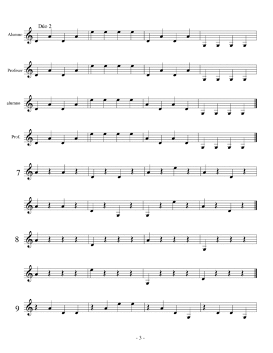 25 Violin Pizzicato Lessons for Beginners. Violin Solo scores gallery preview page 3