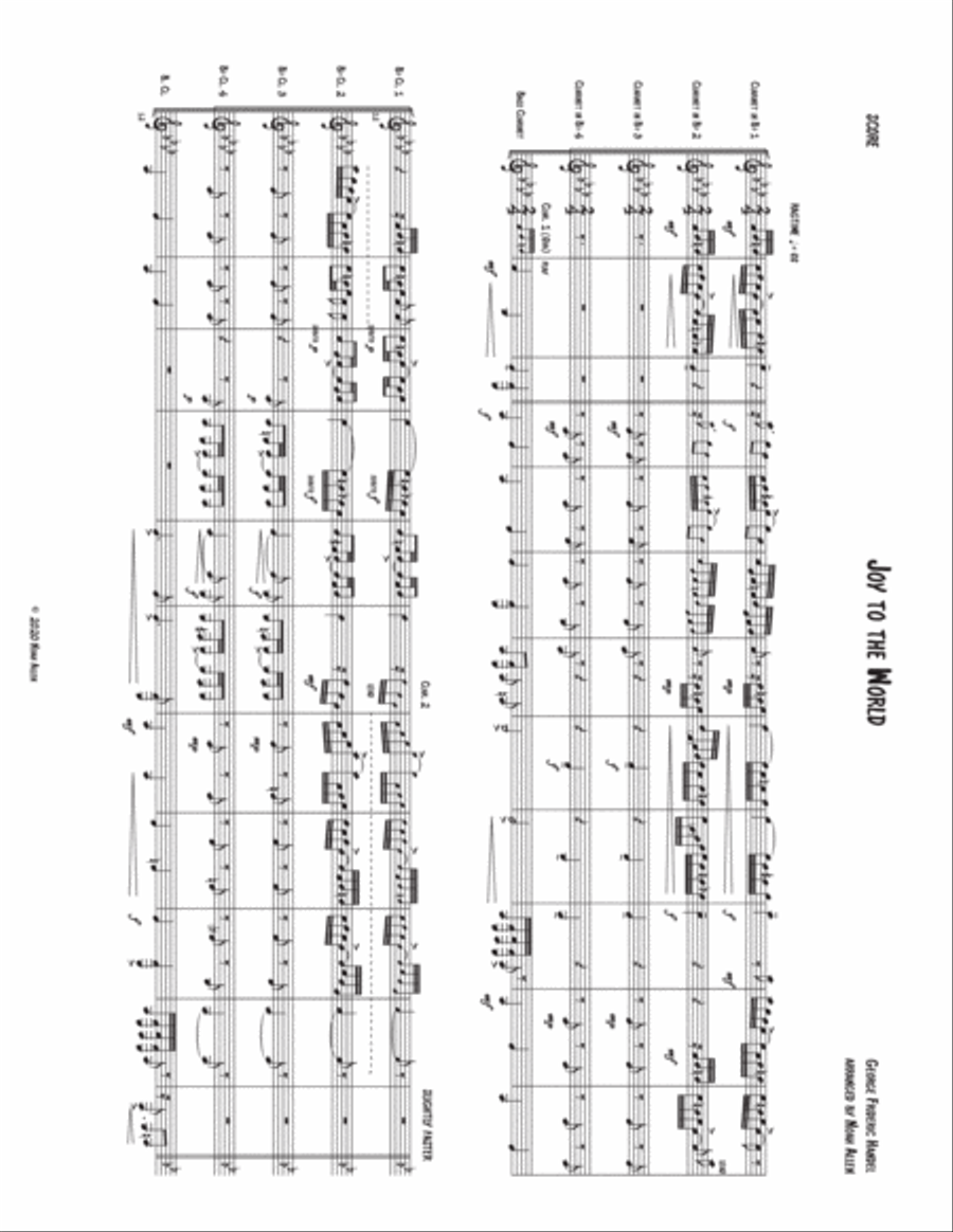 Jazz Christmas Collection: Volume II (Clarinet Quintet) Clarinet Quintet scores gallery preview page 4