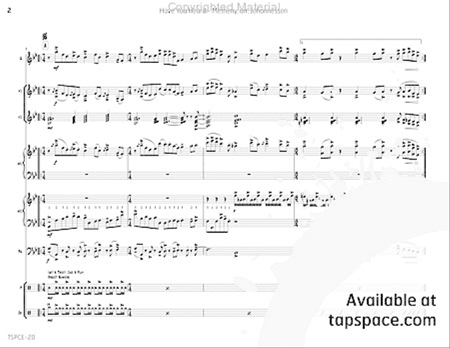 Have You Heard Percussion Ensemble scores gallery preview page 7
