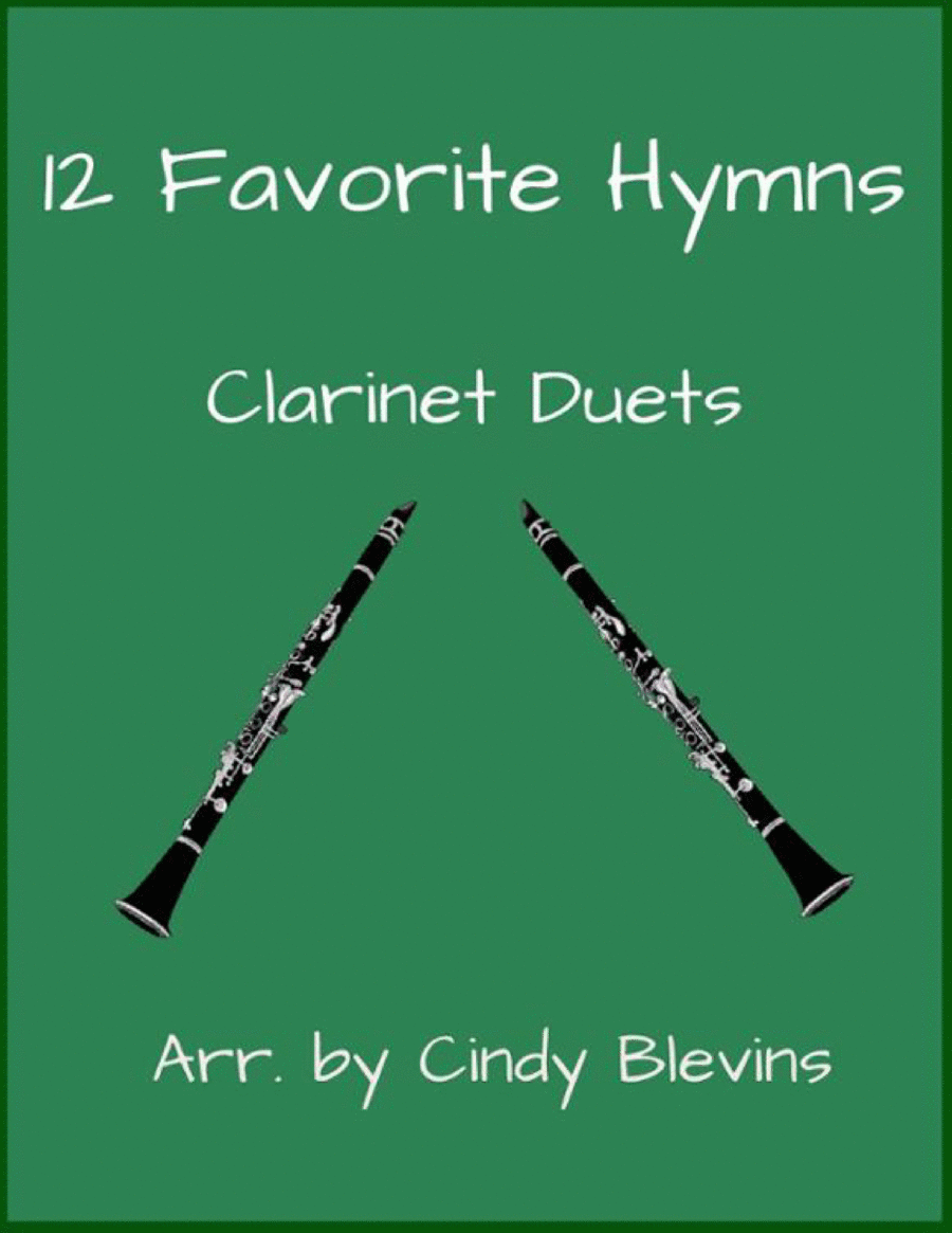 12 Favorite Hymns, Clarinet Duets image number null