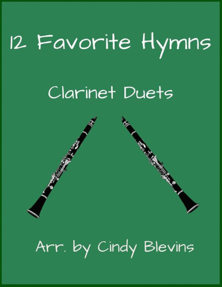 12 Favorite Hymns, Clarinet Duets image number null
