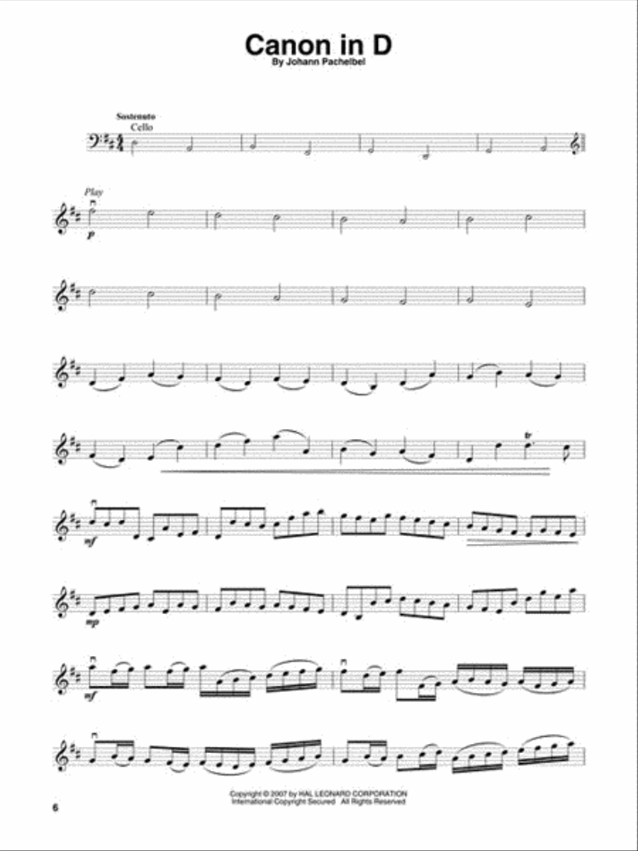 Light Masterworks Violin Solo scores gallery preview page 3