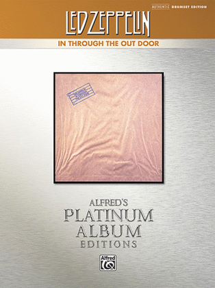 Book cover for Led Zeppelin -- In Through the Out Door Platinum Drums