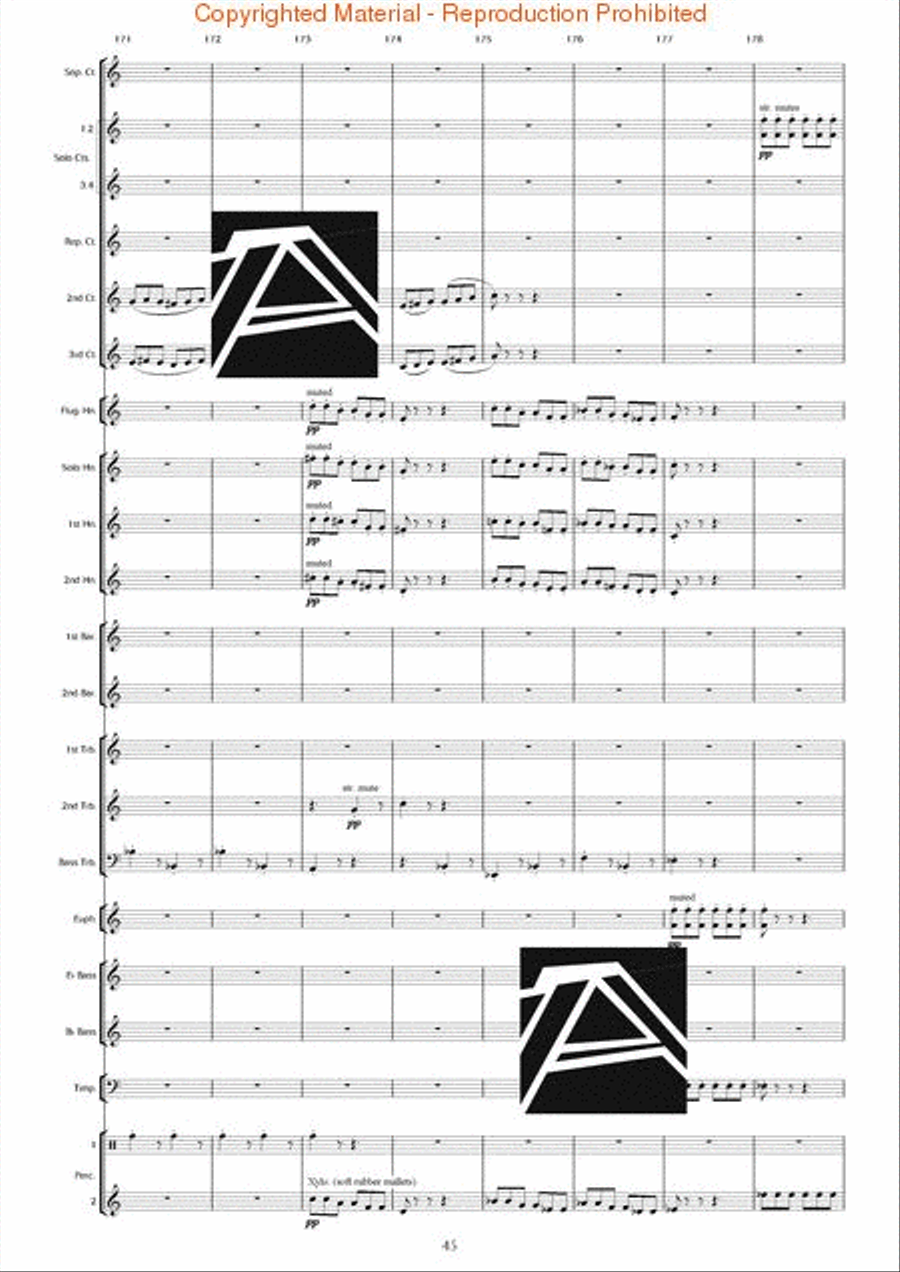 Surround Sound Brass Band scores gallery preview page 46