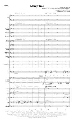 Book cover for Mercy Tree - Full Score
